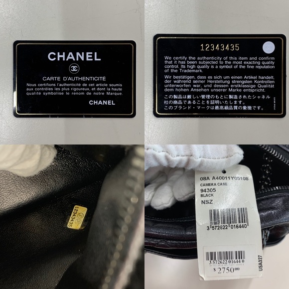 Chanel Aged Calfskin Camera Case Bag Black - Picture 7 of 8